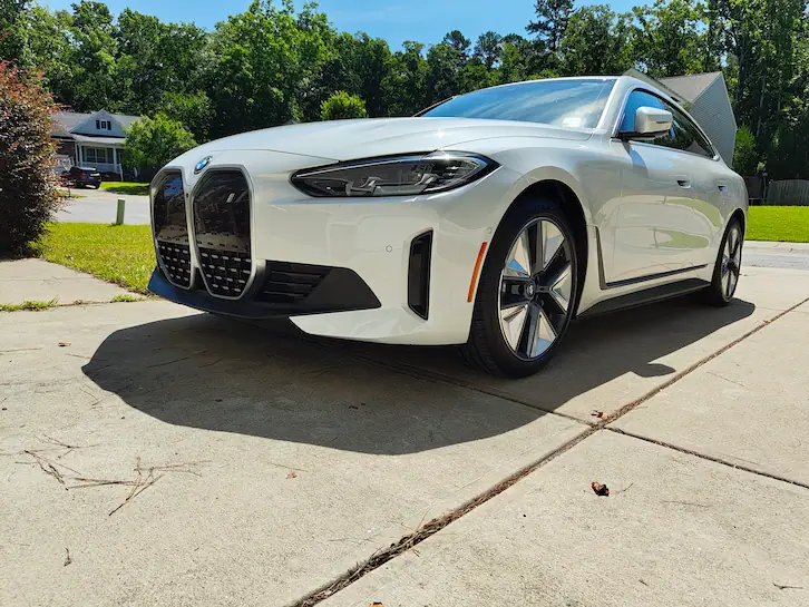White BMW with Ceramic Coating, Austin